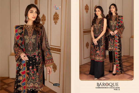 Shree Fabs Baroque Embroidered Collection Vol-2 Pakistani Style Salwar Kameez Catalog