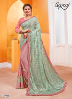 Saroj Sandalwood Vol-4 Imported Fabric Party Wear Saree Catalog