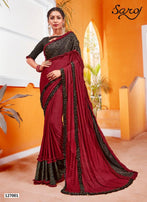 Saroj Sandalwood Vol-4 Imported Fabric Party Wear Saree Catalog