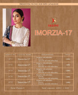 Deepsy Suits Imorzia Vol-17 Pakistani Style Salwar Kameez Catalog