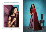 Kodas New and Nice Black Rangoli Printed Saree Catalog Collection