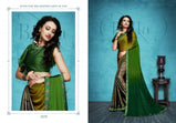 Kodas New and Nice Black Rangoli Printed Saree Catalog Collection
