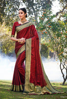 Shangrila Tulsi Pure Banarasi Jari Weaving Silk Saree Catalog Collection