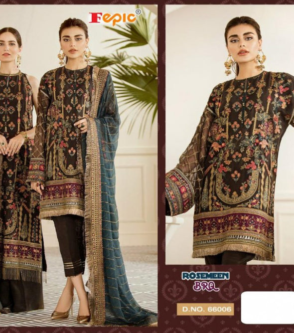 Fepic Rosemeen BRQ Pakistani Style Salwar Kameez Catalog Collection