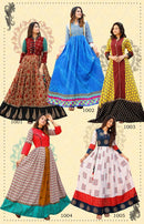 Aradhna Fashion The Taj Vol-3 Long Gown Type Rayon Kurti Catalog