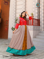 Aradhna Fashion The Taj Vol-3 Long Gown Type Rayon Kurti Catalog