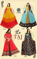 Aradhna Fashion The Taj Vol-3 Long Gown Type Rayon Kurti Catalog