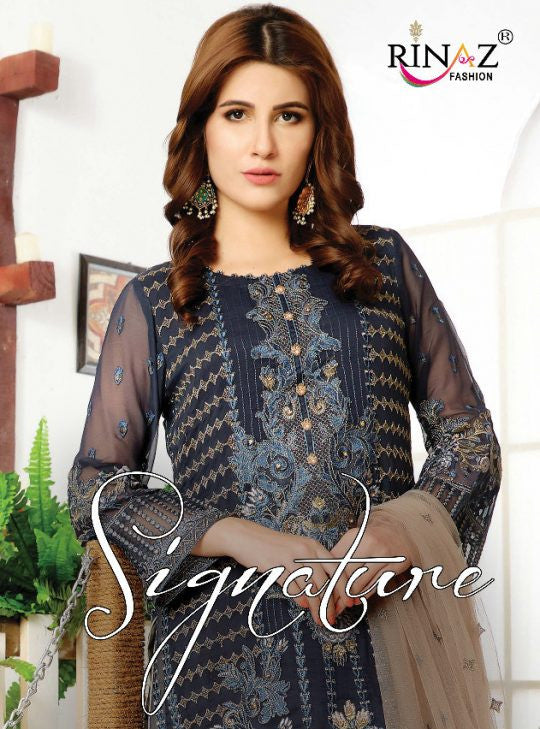 Rinaz Fashion Signature Pakistani Style Salwar Kameez Catalog