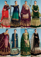 Amirah Husn 14051-14058 Series Lehenga Style Designer Salwar Kameez Catalog