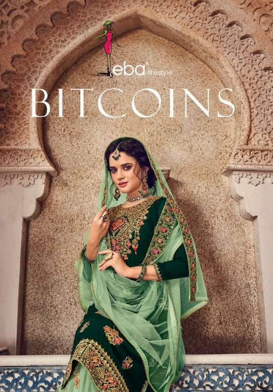 Eba Lifestyle Bitcoins Plazzo Style Salwar Kameez Catalog