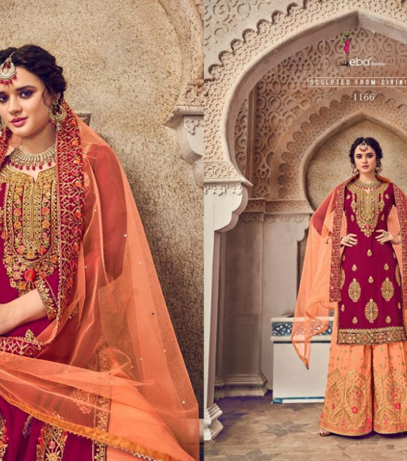 Eba Lifestyle Bitcoins Plazzo Style Salwar Kameez Catalog