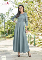 Koodee Phool Vol-2 Chinon Designer Kurti Catalog Collection