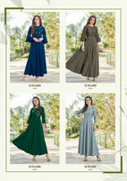 Koodee Phool Vol-2 Chinon Designer Kurti Catalog Collection