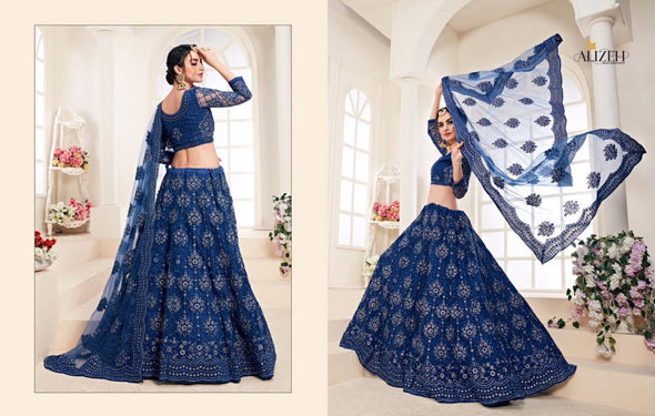 Bridal Heritage 1004 Colors Wedding Wear Heavy Lehenga Collection