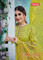 Jash Elliza Vol-5 Karachi PRinted Cotton Catalog Collection