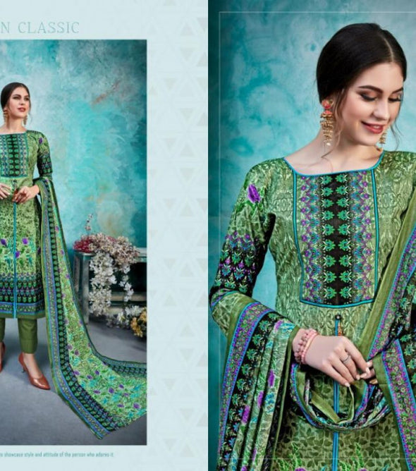 Jash Elliza Vol-5 Karachi PRinted Cotton Catalog Collection