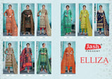 Jash Elliza Vol-5 Karachi PRinted Cotton Catalog Collection
