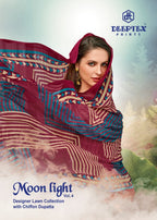 Deeptex Moonlight Vol-4 Designer Lawn Cotton Printed Dress Material Catalog