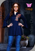 Pari Fashion Drishti Rayon Western Tops Catalog
