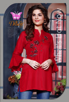 Pari Fashion Drishti Rayon Western Tops Catalog