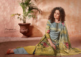 Sargam Launching  Olivia Satin Digital Print Swarovski Work Salwar Kameez