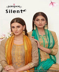 Rangoon Silent Soft Jacquard Silk Ready Made Suit Catalog Collection