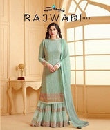 Y C Rajwadi Nx Designer Faux Georgette Lakhnavi Style Catalog Collection