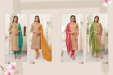Rangoon Silent Soft Jacquard Silk Ready Made Suit Catalog Collection
