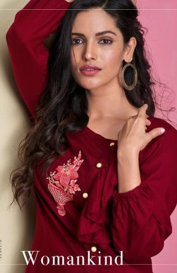 Vardan Designer Ira Vol-2 Western Top Catalog Collection