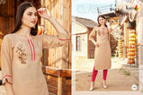 Kajri Touchwood-1 Rayon Exclusive Stiched Kurtis Catalog Collection