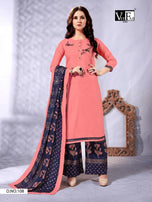 Vee feb Senorita-1 Rayon Work Readymade Salwar Catalog Collection