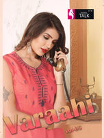 Fashion Talk Varaahi-5 Rayon Designer Kurtis Catalog Collection