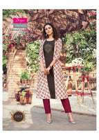 Diya Trends Scarlett Vol-1 Kurti With Shrugs Catalog Collection
