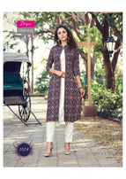 Diya Trends Scarlett Vol-1 Kurti With Shrugs Catalog Collection