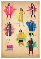 Diya Trends Scarlett Vol-1 Kurti With Shrugs Catalog Collection