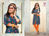 Tinkli Zalak Cotton Print Kurtis Catalog Collection