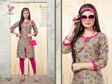 Tinkli Zalak Cotton Print Kurtis Catalog Collection