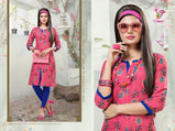 Tinkli Zalak Cotton Print Kurtis Catalog Collection
