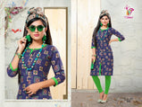 Tinkli Zalak Cotton Print Kurtis Catalog Collection