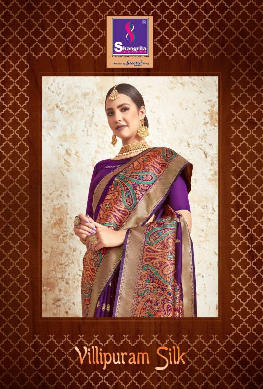 Shangrila Villipuram Silk Saree Catalog Collection