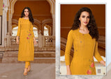 Eba Lifestyle Sofiya Cotton Embroidery Kurti Catalog Collection