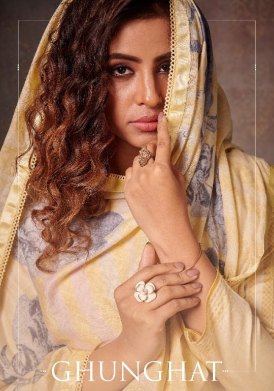 Kaara Suits Ghughat Jam Cotton Dress Material Catalog