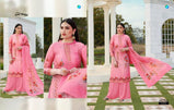 Your Choice Tanzeela Jam Silk Cotton Plazzo Style Salwar Kameez Catalog