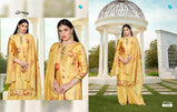 Your Choice Tanzeela Jam Silk Cotton Plazzo Style Salwar Kameez Catalog