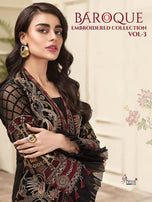 Shree Fabs Baroque Embroidered Collection Vol-3 Pakistani Style Salwar Kameez Catalog
