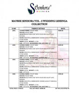 Senhora Dresses Mayree Senhora Vol-2 Wedding Lehenga Collection