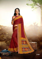 Kodas Trin Trin Chiffon Printed Saree Catalog