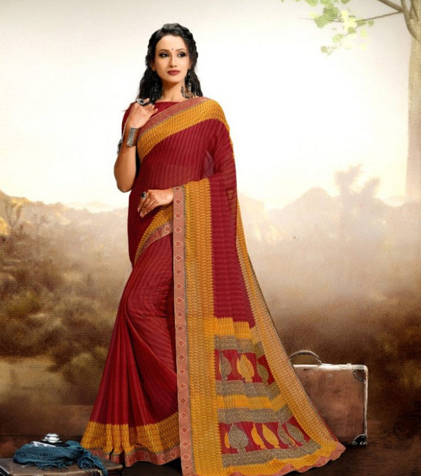 Kodas Trin Trin Chiffon Printed Saree Catalog