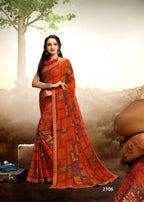 Kodas Trin Trin Chiffon Printed Saree Catalog