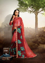 Kodas Trin Trin Chiffon Printed Saree Catalog
